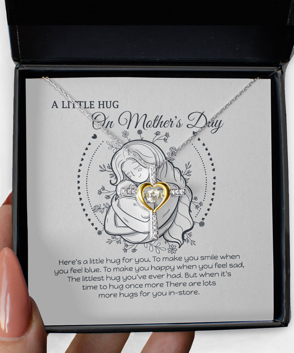 Mom Necklace To Make You Smile When You Feel Blue Cross Dancing Necklace Mother’s Day Gifts